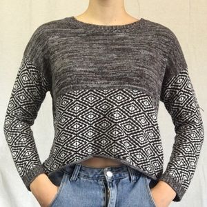 Old Fashioned Obey Grey Sweater